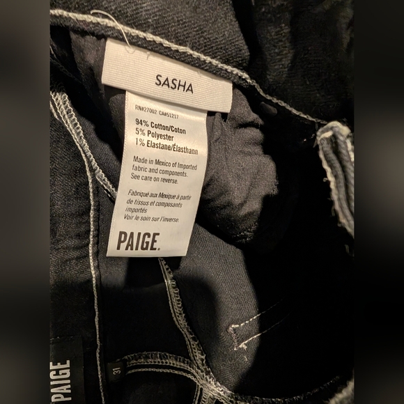 PAIGE -Jean Sasha Size 31 - Picture 15 of 16